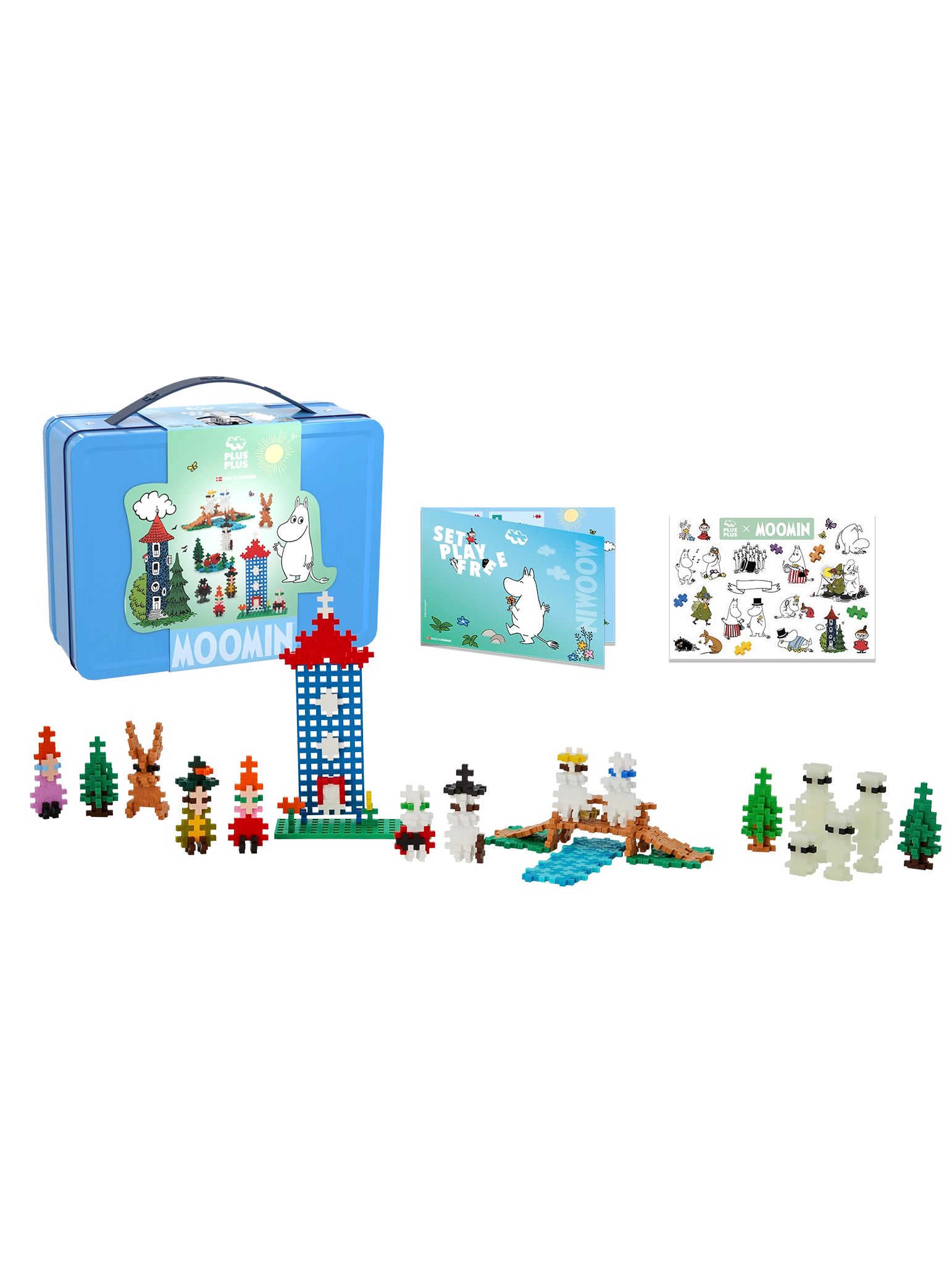 Moominvalley Blue Carry Case - 500 pcs